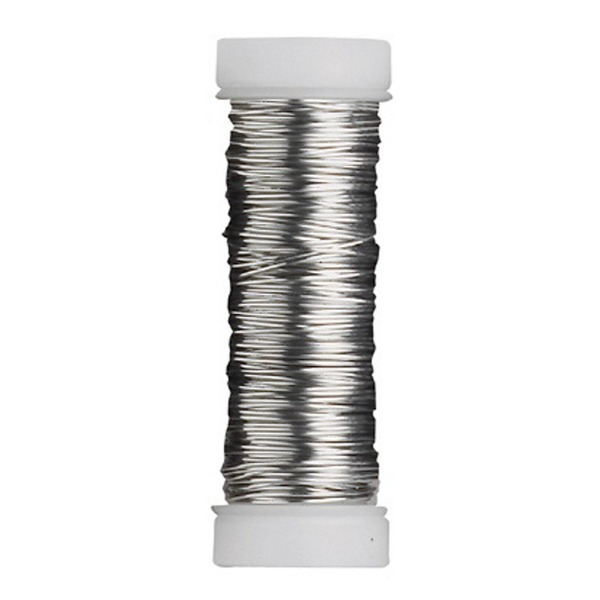 Smykketråd 0,5 Mm / 20 M Sølv