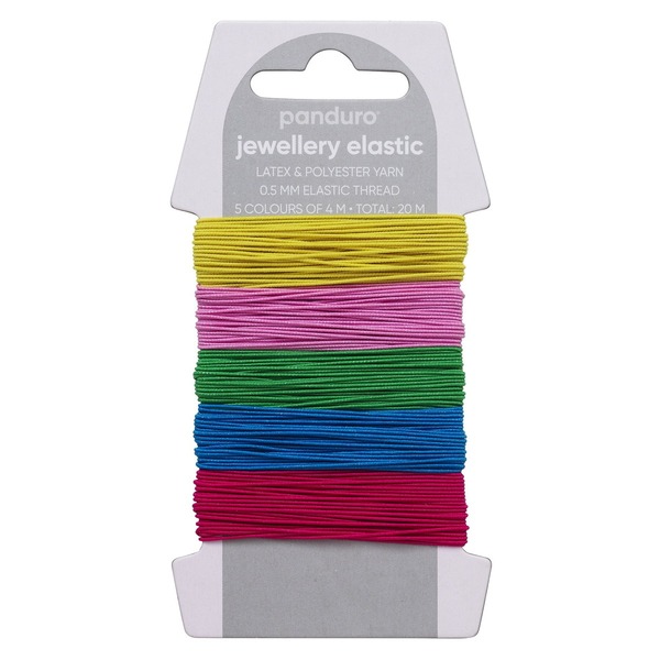 Elastisk Smykketråd Mix Happy