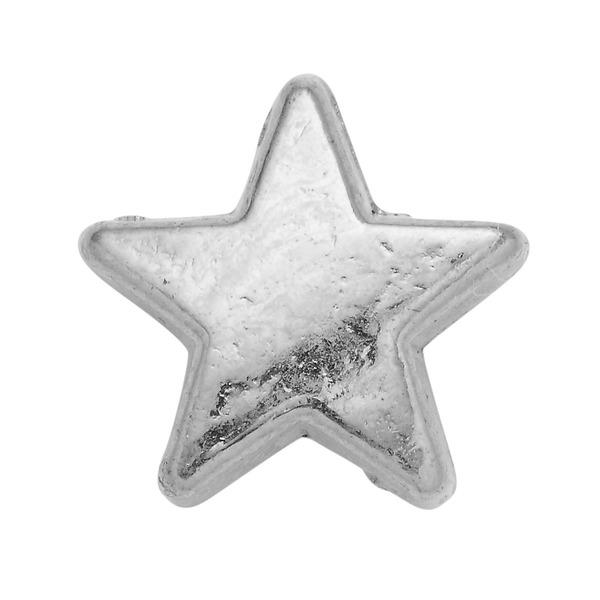 Mellomdel Stjerne Sølv 50 Stk.