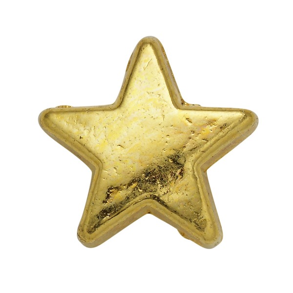 Mellomdel Stjerne Gull 50 Stk.