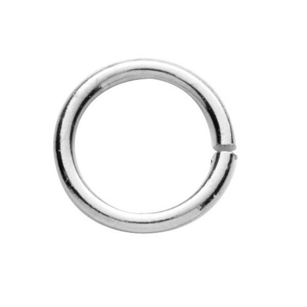 Ringer Ø7 Sølvfrg 10 Stk