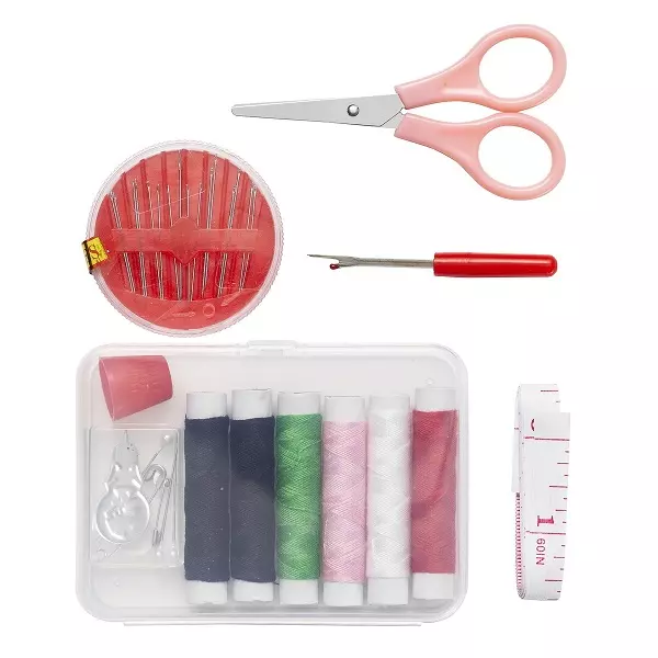 Sysett Reiseetui 7 Deler Ass.f