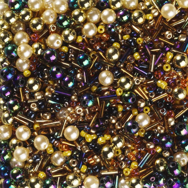 Perlemiks Gull/iris 2-6 Mm