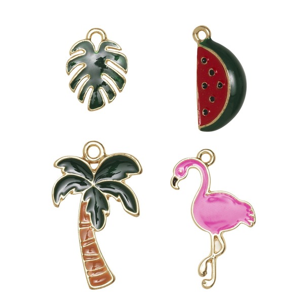 Anheng Flamingo/palme 4 Stk.