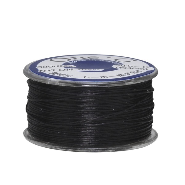 Perletråd Toho Svart 46 M (U)