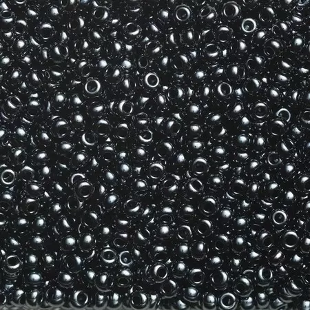 Rocaillesperle 9/0 M.grå Irise