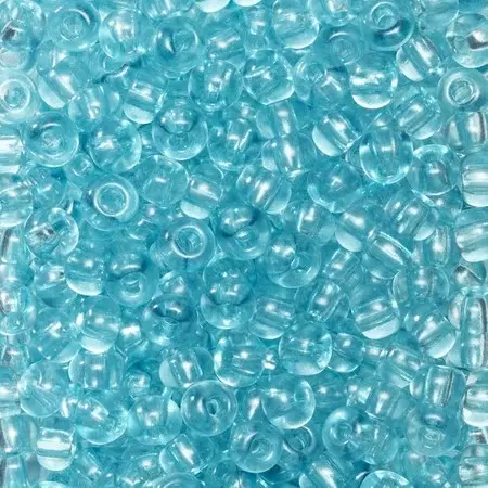 Rocaillesperle 6/0 L.aqua Tran (U)