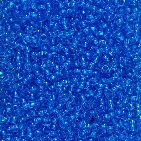 Rocaillesperle 9/0 Akvamarin (U)