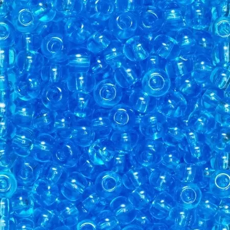 Rocaillesperle 6/0 Akvamarin (U)