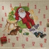 Broderisett: Adventskalender, Lænestol