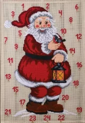 Broderisett: Adventskalender, Julemand