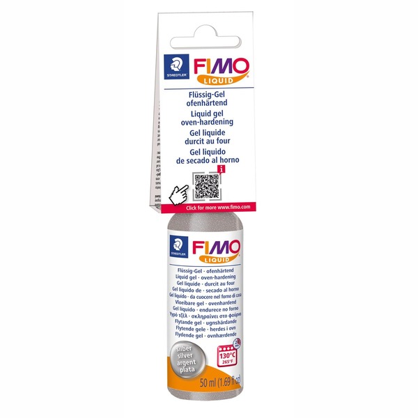 Fimo Liquid 50 Ml Sølv
