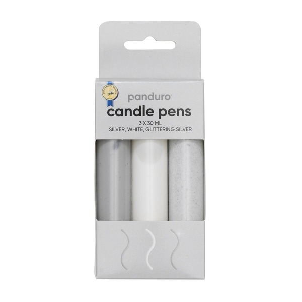 Lyspenn 3p Sølv./sølvgl/hvit (U)