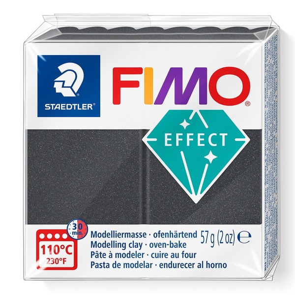 Fimo Effect Metallic 57 G Steel