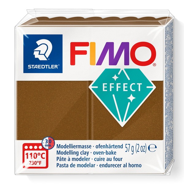 Fimo Effect Metallic 57 G Bronze