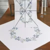 Broderi: Klokkeblomster