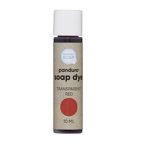 Såpefarge Transparent Rød