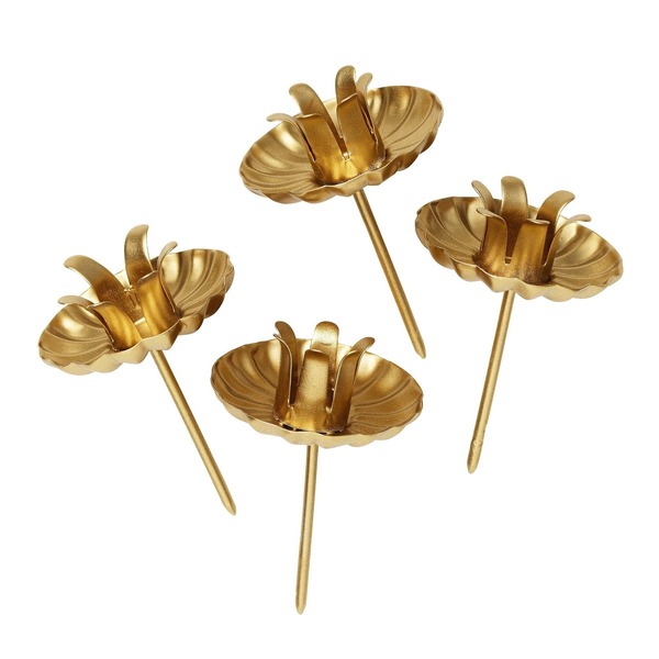 Lysholder 13 Mm 4 Stk. Vintage