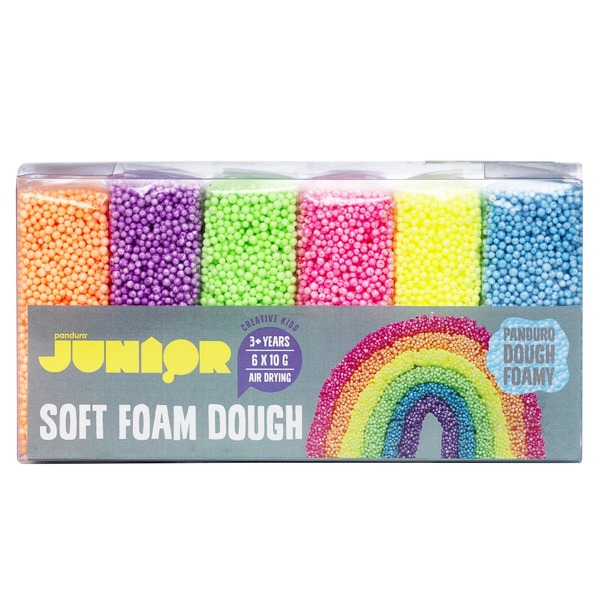 Soft Foam Dough 6-pk