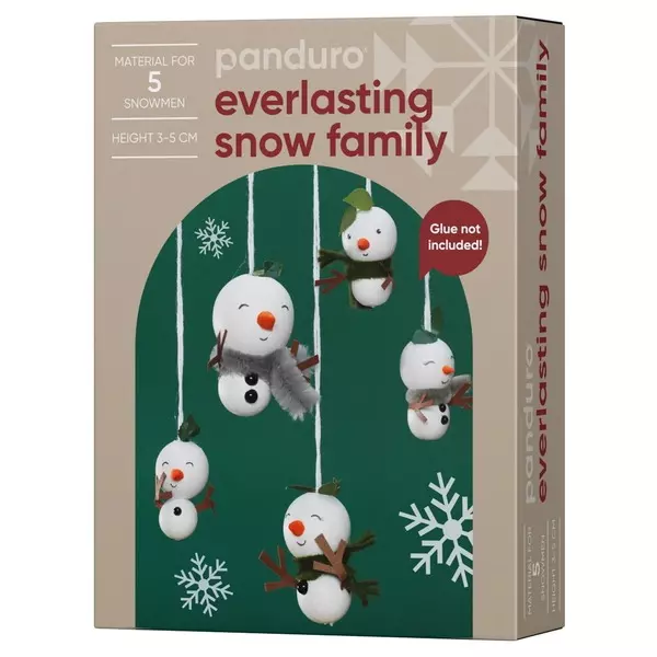 Diy-kit Everlasting Snowfamily