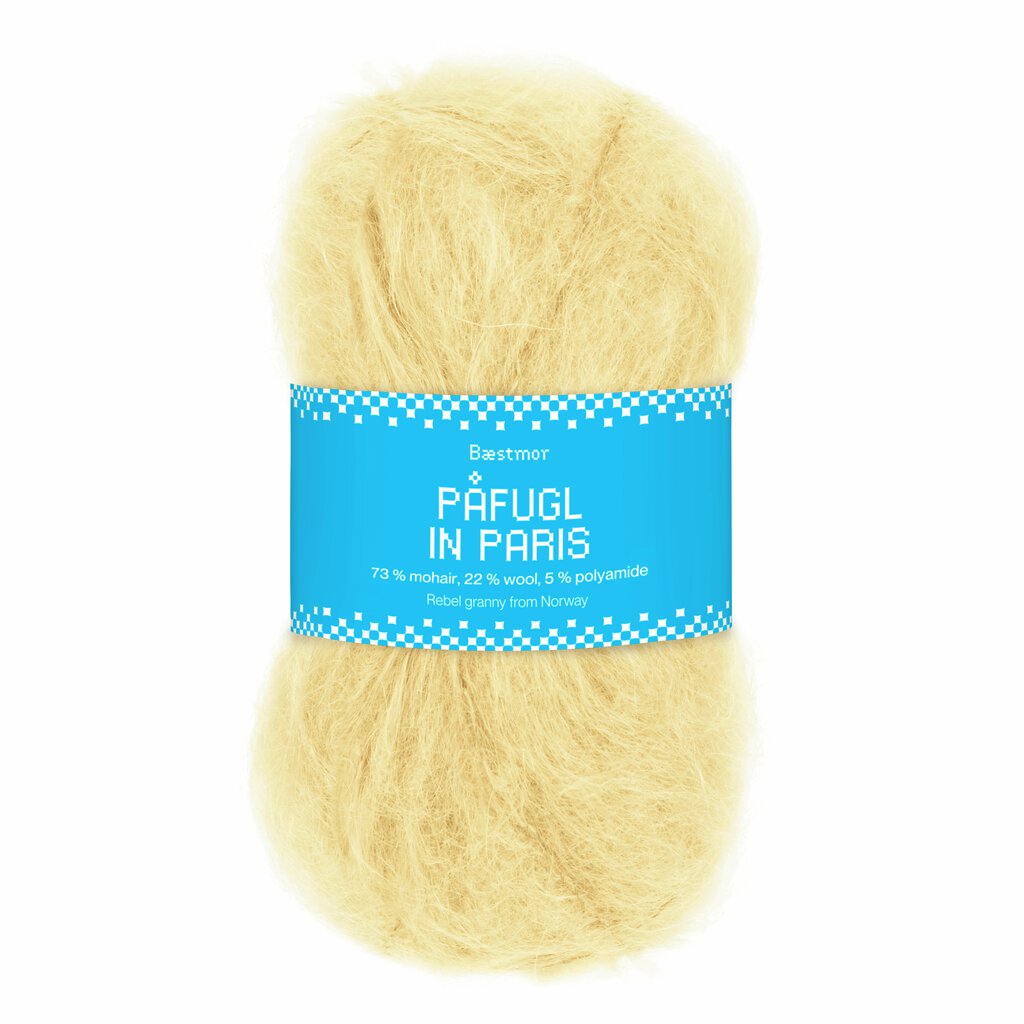 Bæstemor: Påfugl in Paris, 7901, Light yellow