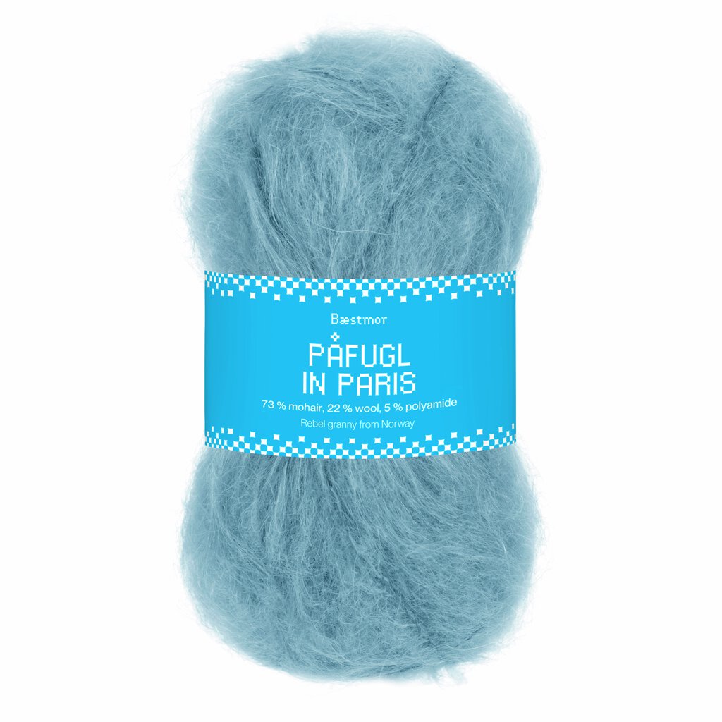 Bæstemor: Påfugl in Paris, 7911, Light denim