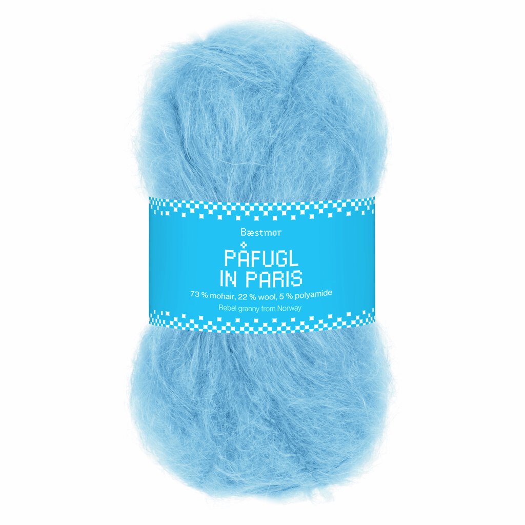 Bæstemor: Påfugl in Paris, 7945, Ice blue