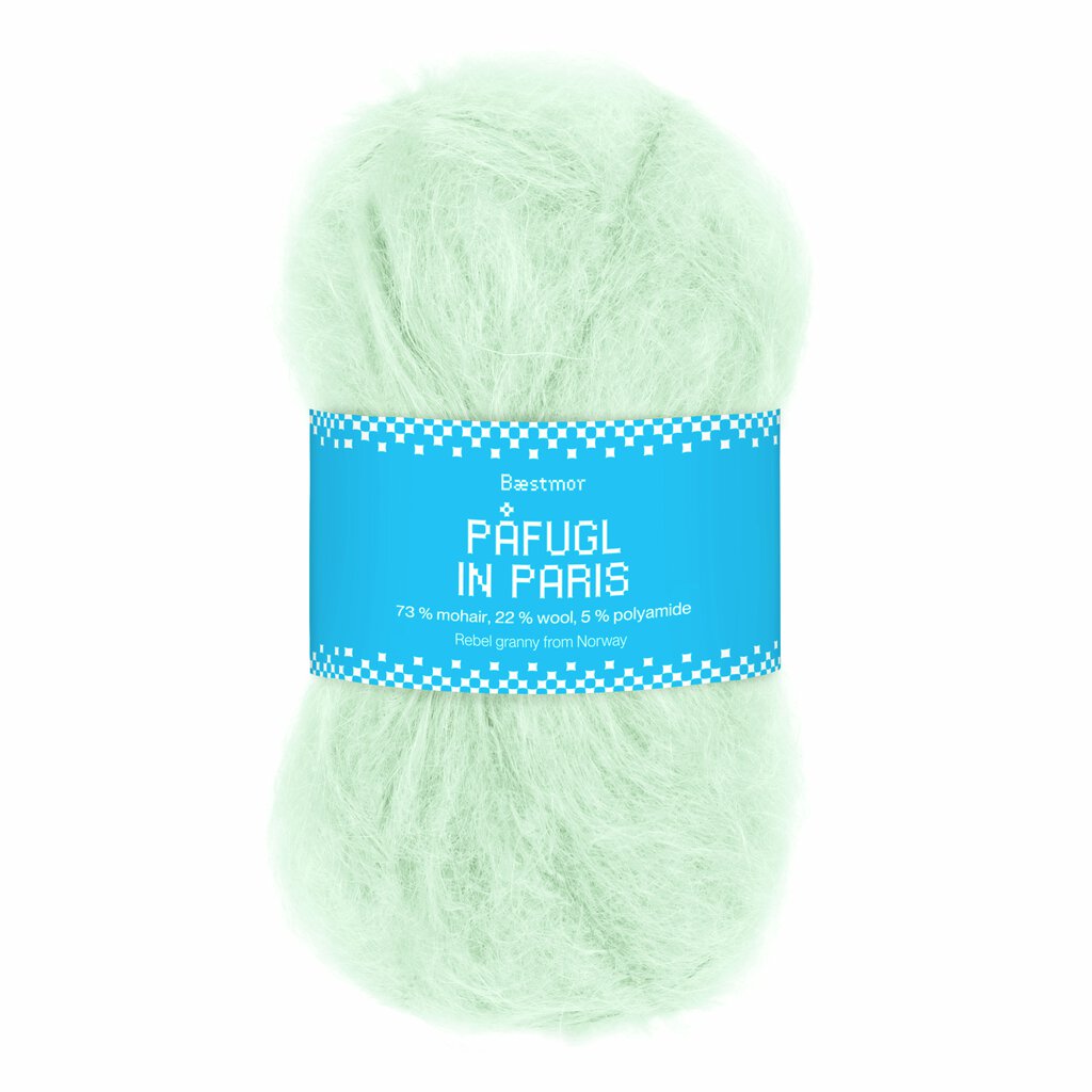 Bæstemor: Påfugl in Paris, 7949, Mint green