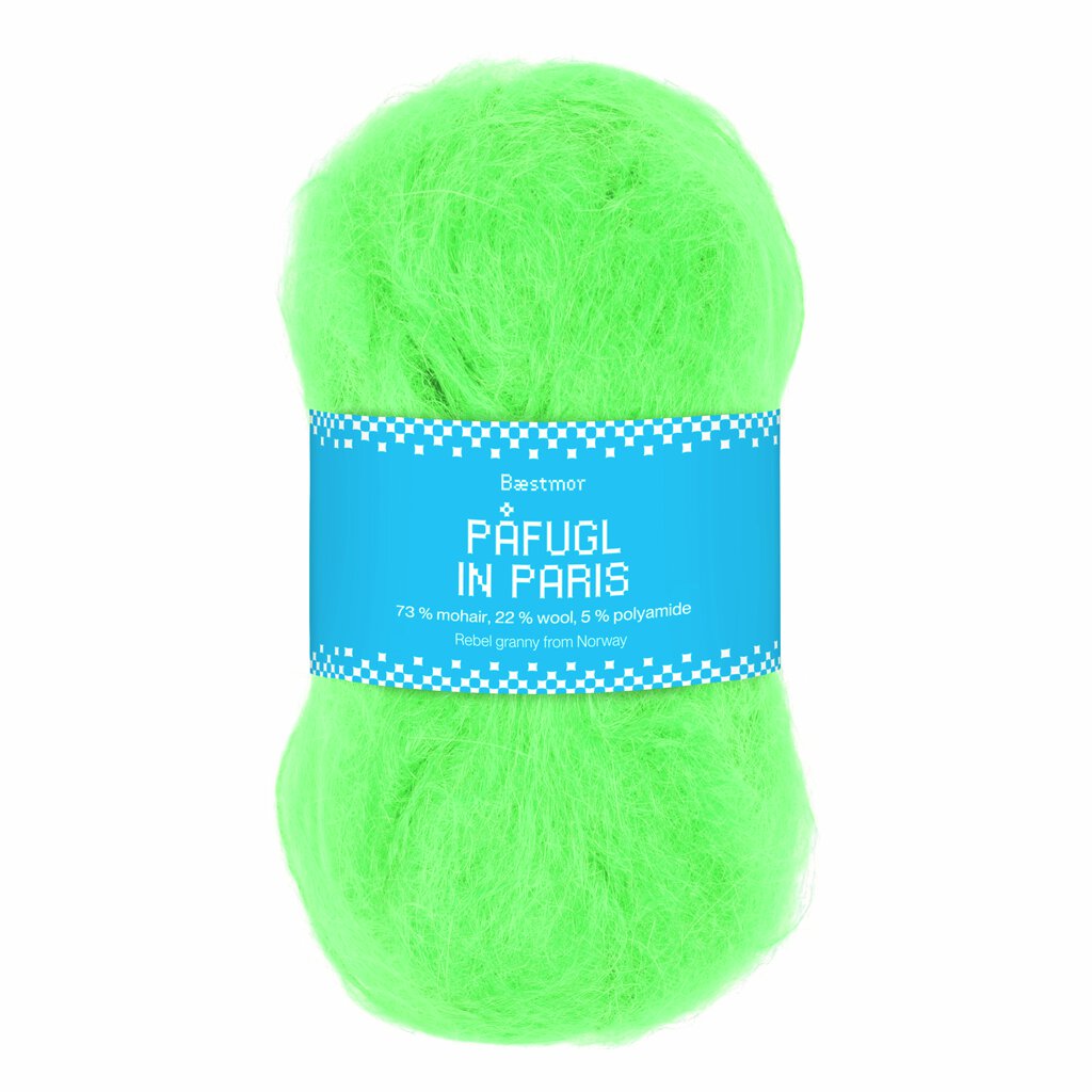 Bæstemor: Påfugl in Paris, 7958, Neon green