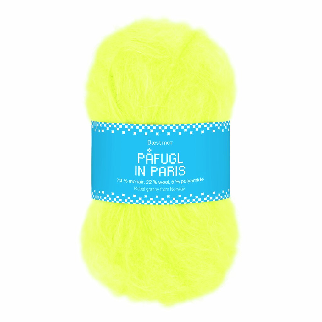 Bæstemor: Påfugl in Paris, 7959, Neon yellow