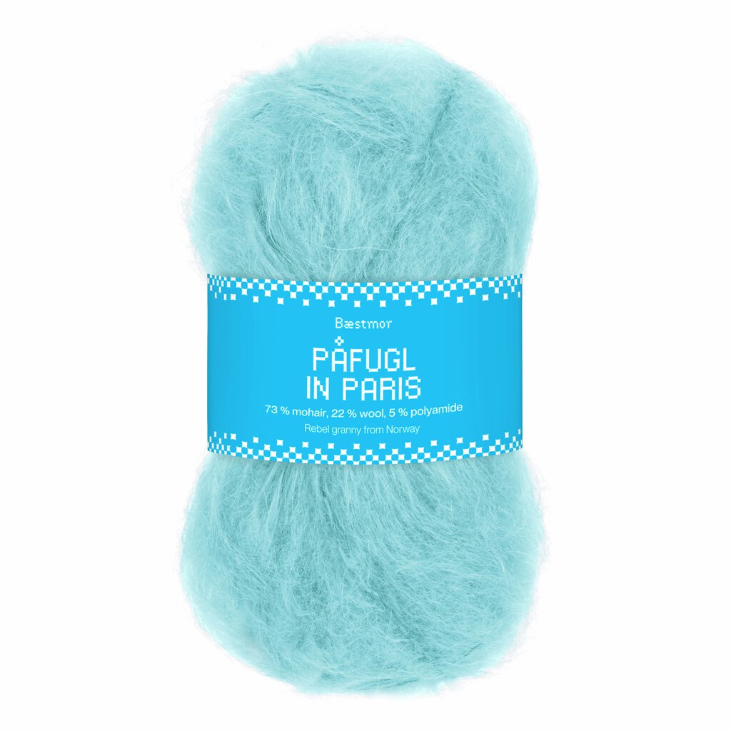 Bæstemor: Påfugl in Paris, 7960, Caribbean blue