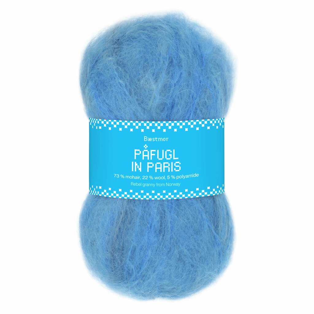 Bæstemor: Påfugl in Paris, 7964, Blue mix