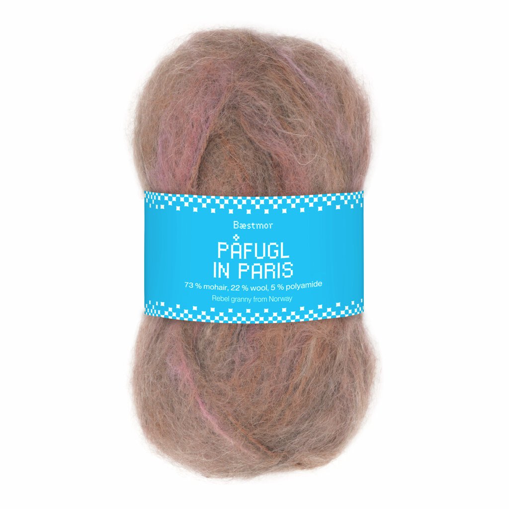 Bæstemor: Påfugl in Paris, 7966, Brown pink mix