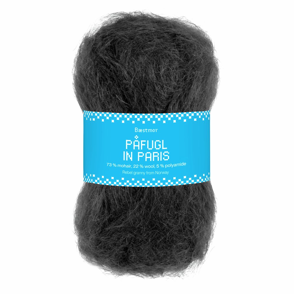 Bæstemor: Påfugl in Paris, 7972, Charcoal