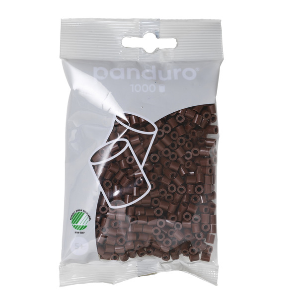 Rørperler 1000 Stk. Mørkebrun