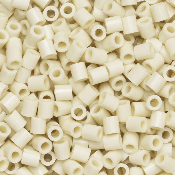 Rørperler 1000 Stk. Lys Greige