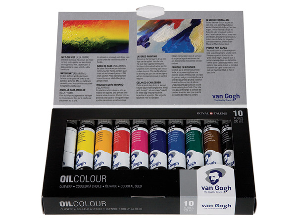Van Gogh Olje - Basic Sett - 10x20ml