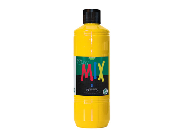 Greenspot Tempera Ready Mix - 500ml 3703 Primærgul