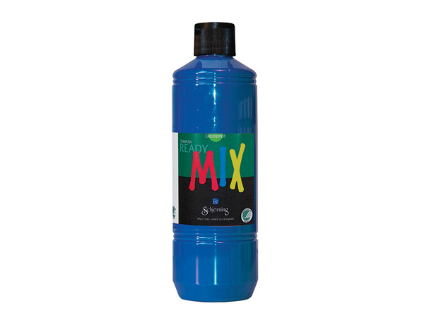 Greenspot Tempera Ready Mix - 500ml 3720 Blå