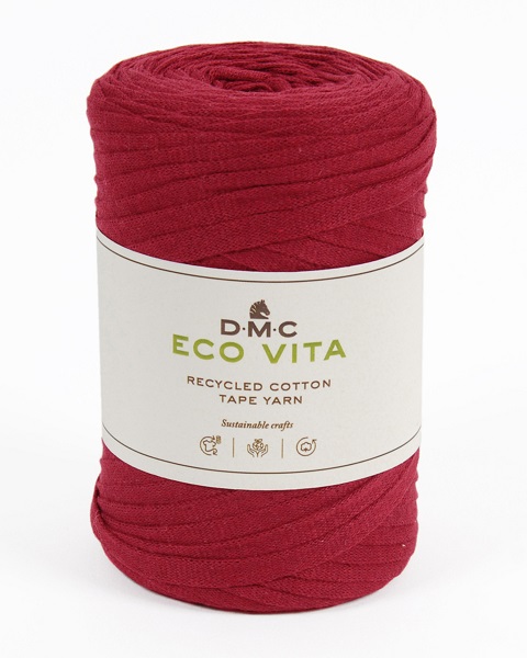 DMC: Eco Vita, Tape Yarn, 005, Red