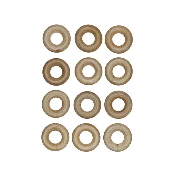 Treringer 25 Mm 12 Stk