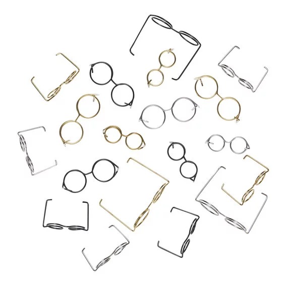 Sett Med Glassøyne 18 Stk.