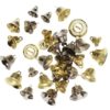 Bjeller 32 Stk. Gull/sølvmiks