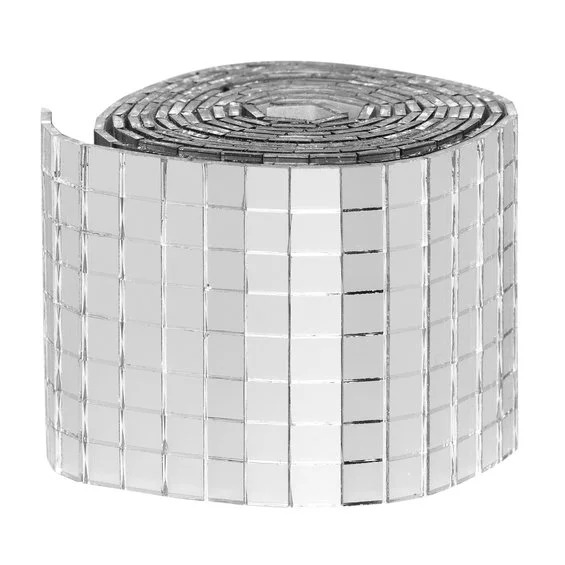 Speilmosaikk 5x5 Mm Sølv