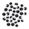 Øyne Av Glass 32 Stk. Svart
