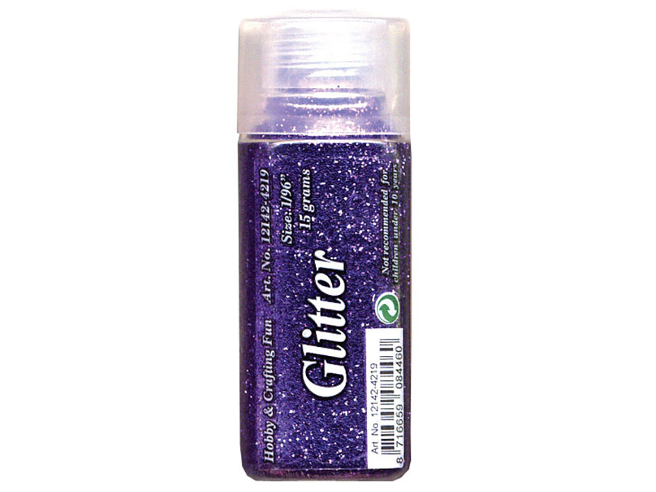 Glitter 15g - Lilla