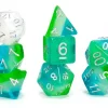 Dice Set - Blue Hawaiian