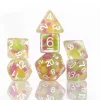 Dice Set - Melon Ball Glowworm