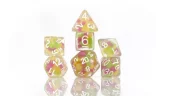 Dice Set - Melon Ball Glowworm