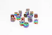 Dice Set - 12mm Rainbow